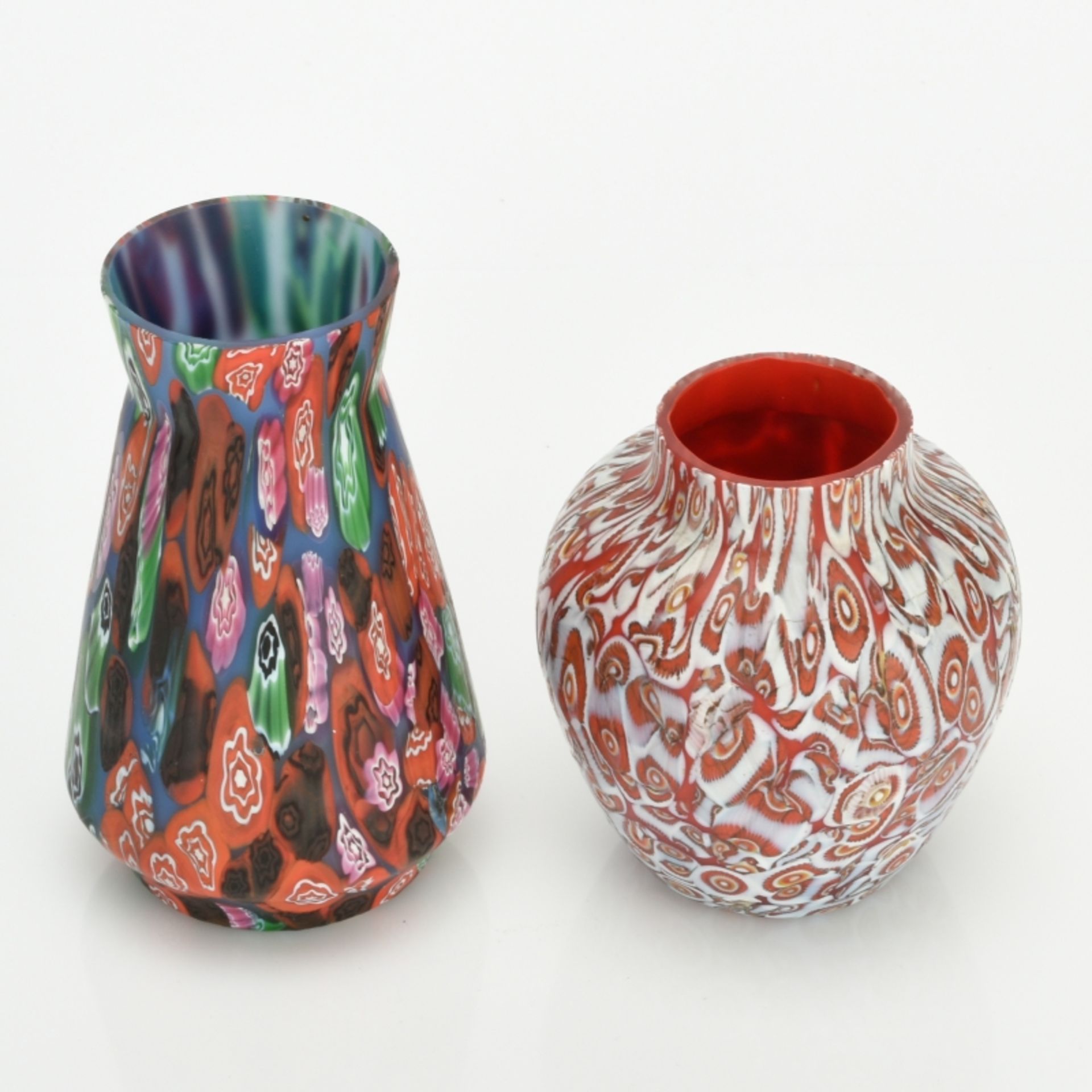 Zwei Millefiori-Vasen - Image 3 of 4