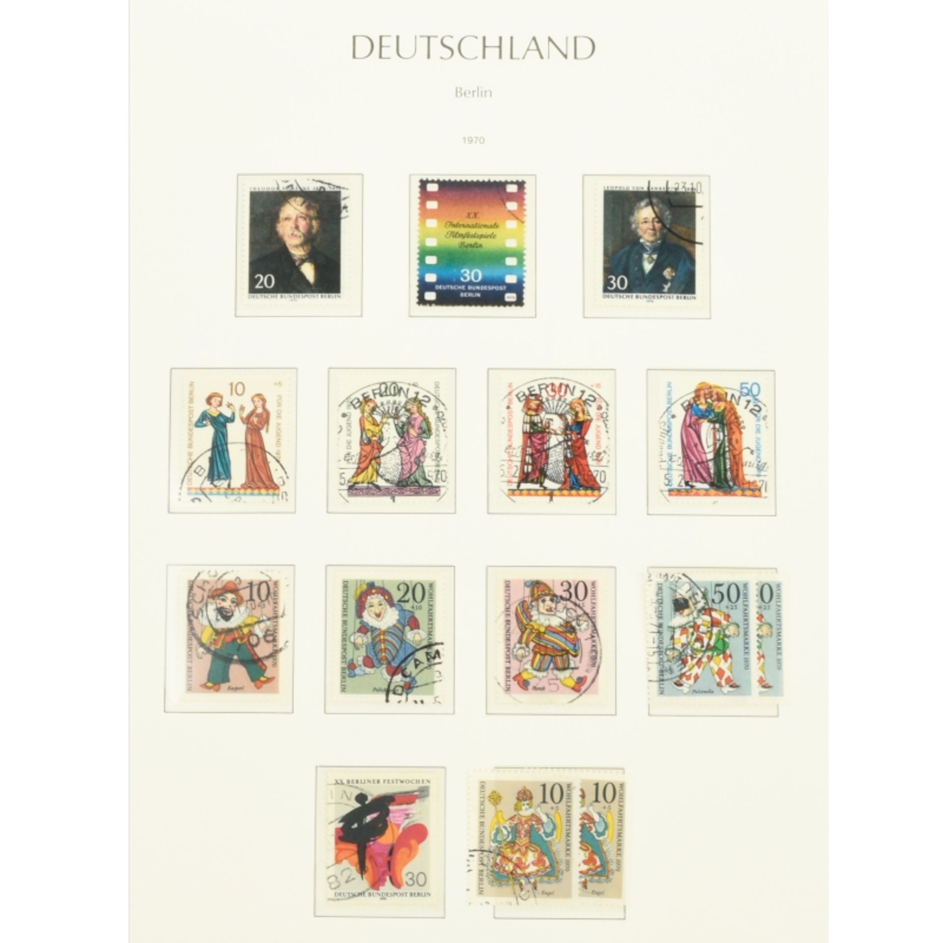Briefmarkensammlung Berlin - Image 5 of 5