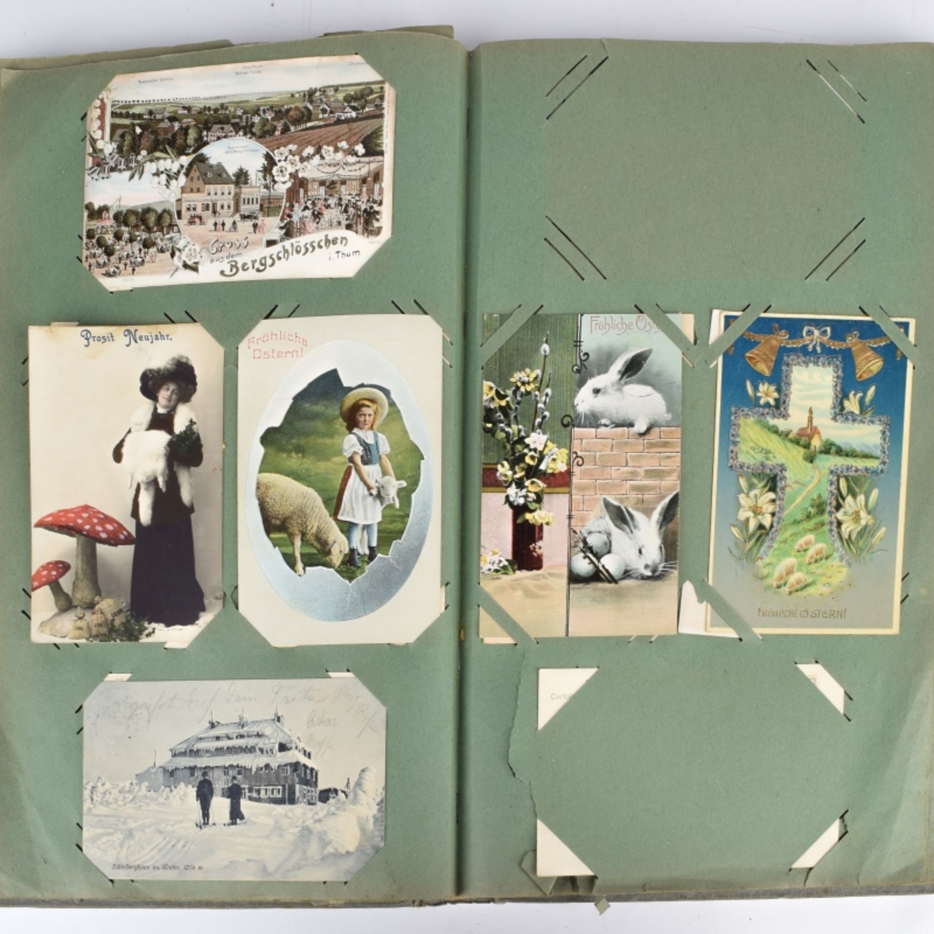 Jugendstil-Postkartenalbum - Image 3 of 5