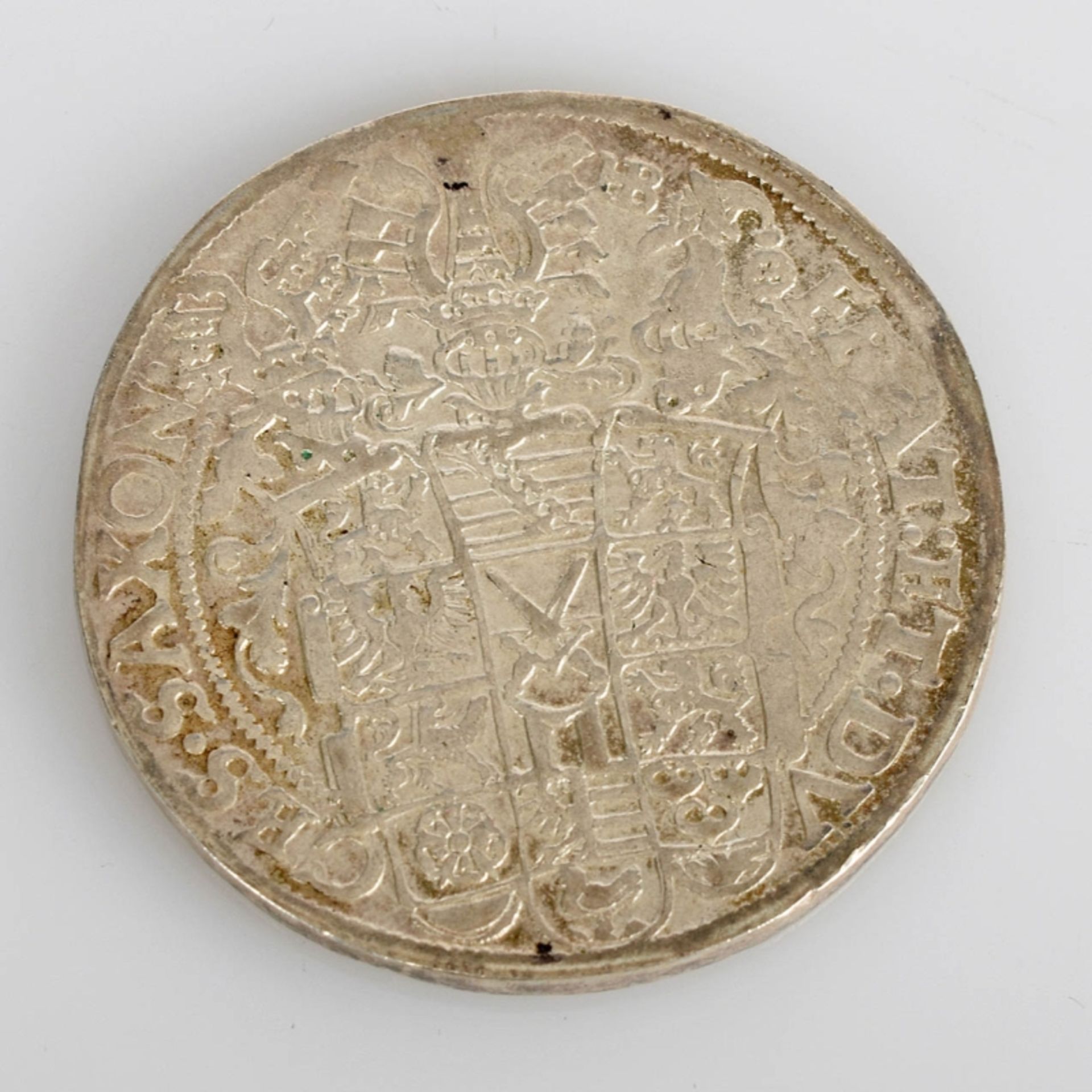 Taler Sachsen Kurfürsten 1592-1601 - Bild 3 aus 3