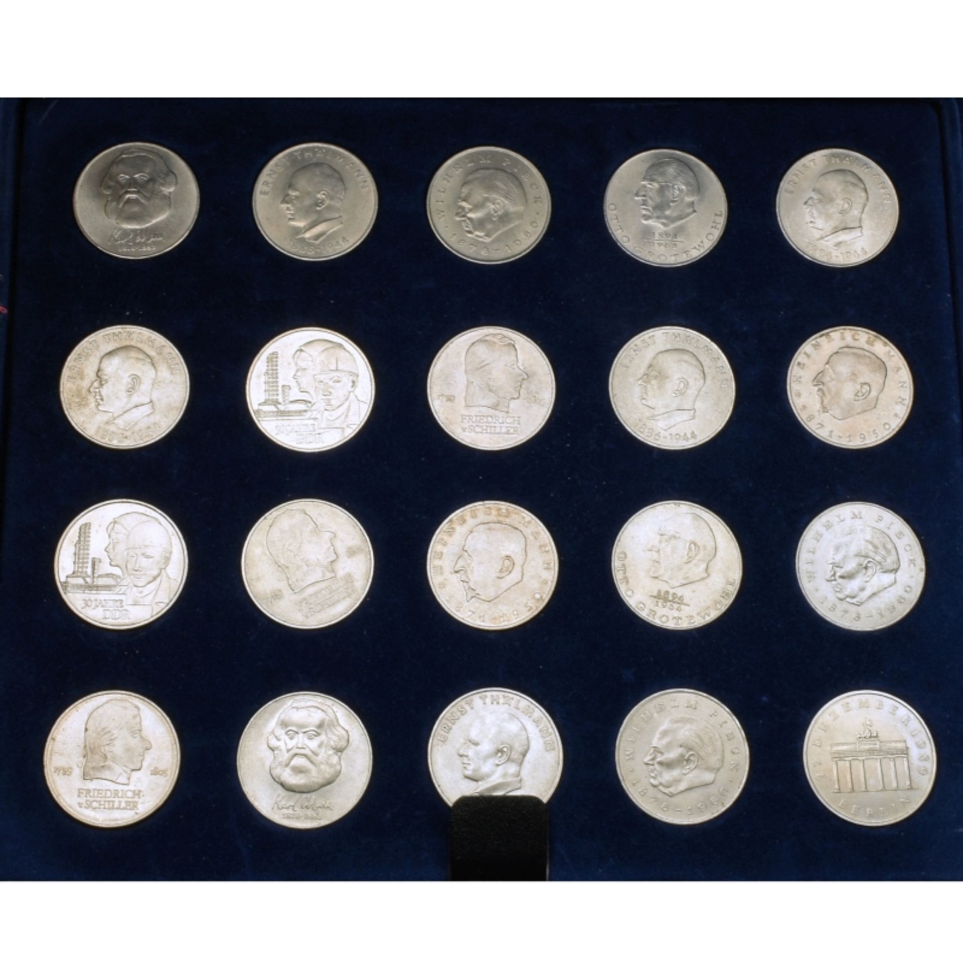 DDR-Münzen in Sammelbox - Bild 4 aus 4