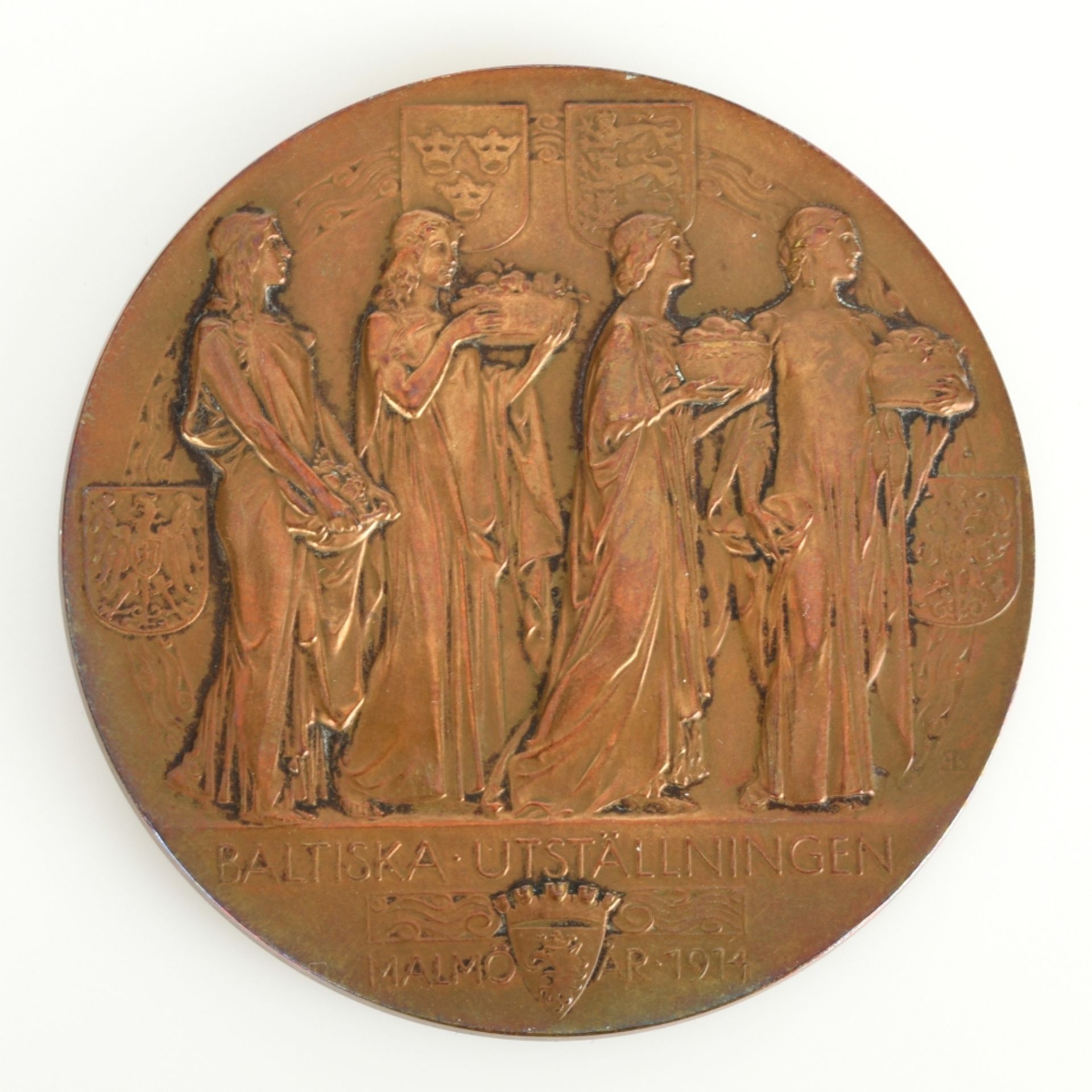 Medaille Gustav V. - Bild 2 aus 2