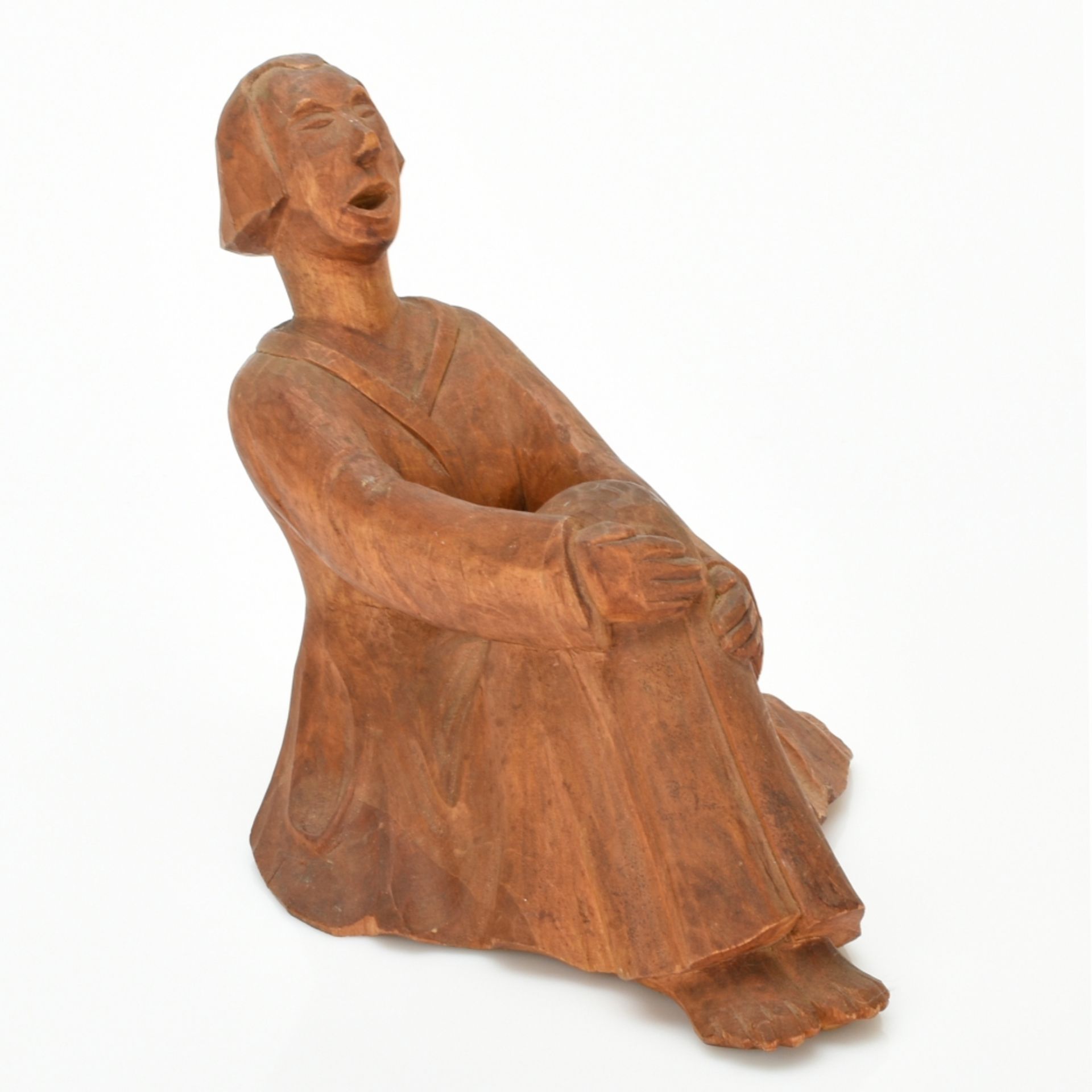 Holzskulptur nach Ernst Barlach - Bild 4 aus 4