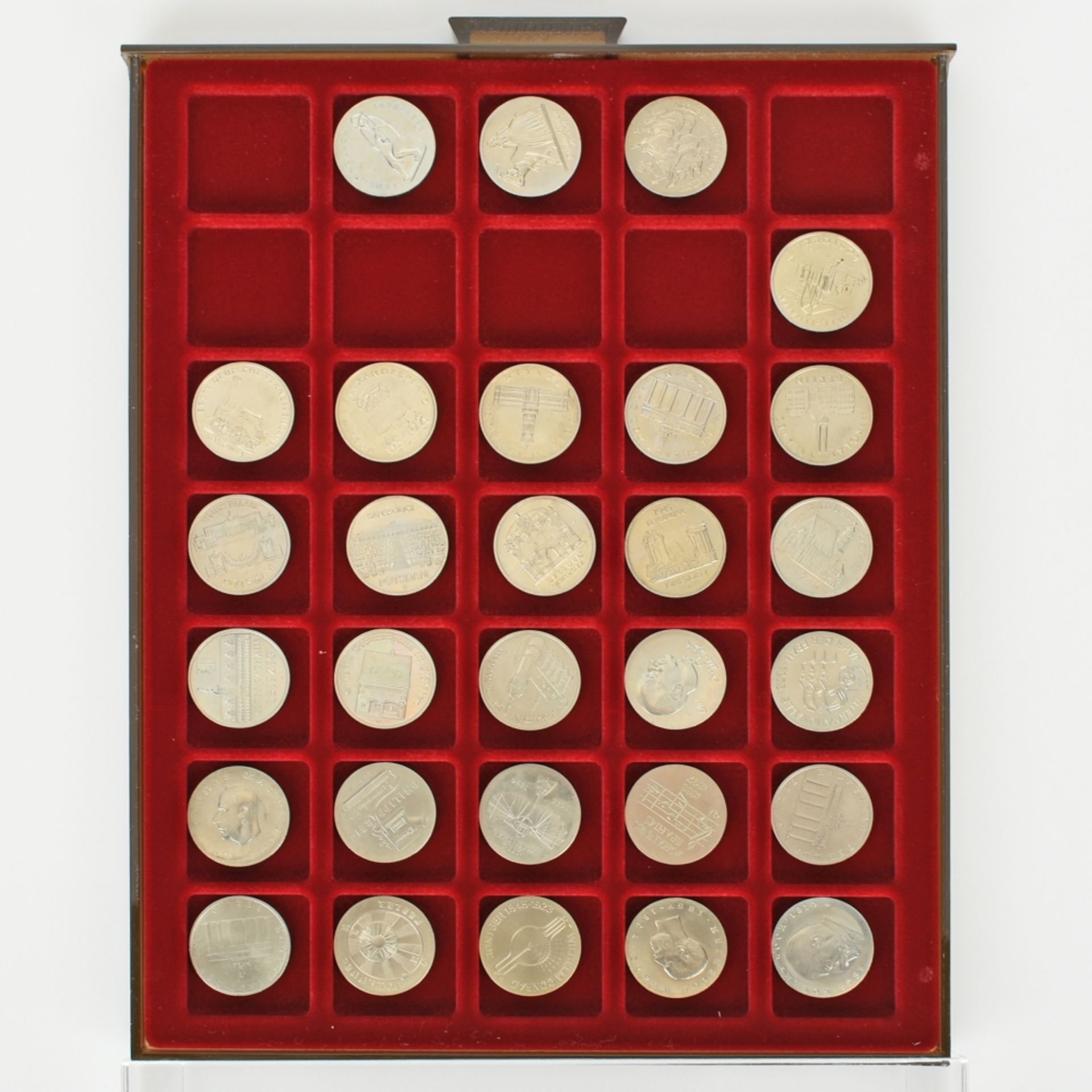 Sammlung DDR-5-Mark-Sondermünzen