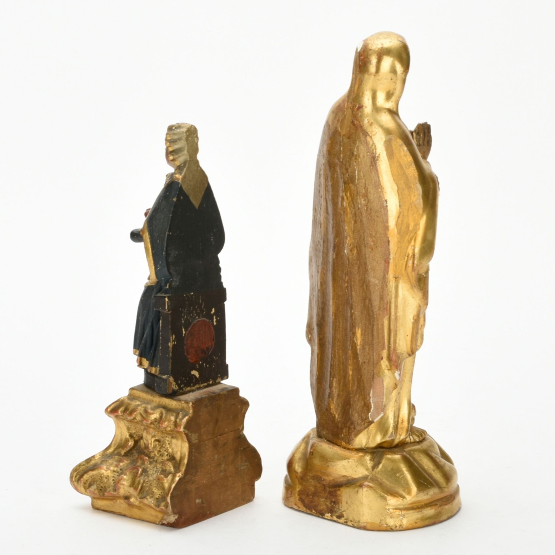 Zwei Madonnenfiguren - Bild 3 aus 3