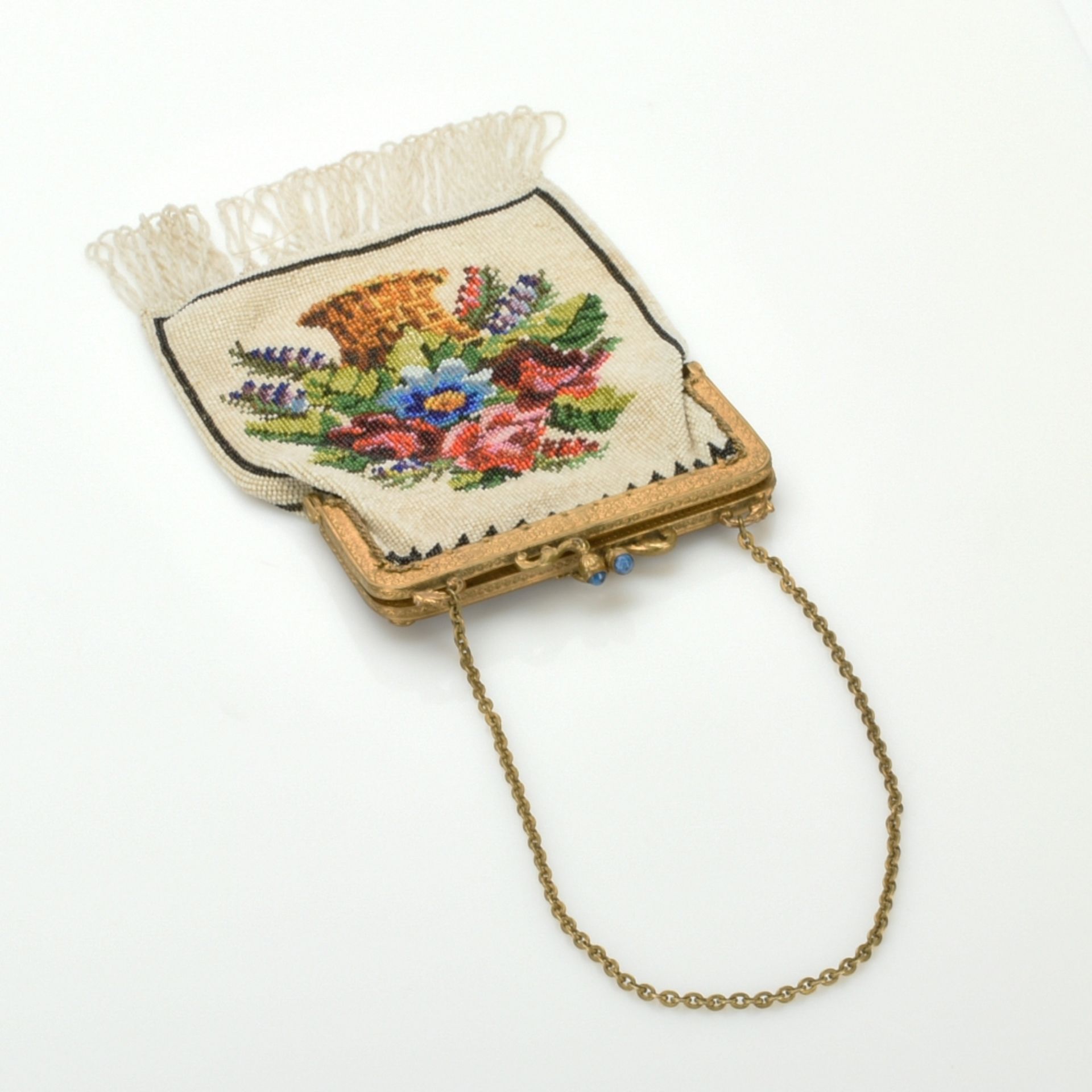 Damen-Perlenhandtasche - Image 3 of 3