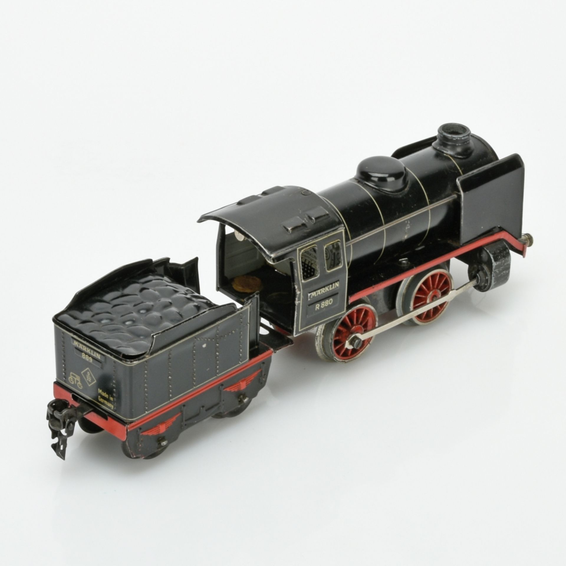Dampflokomotive mit Schlepptender - Bild 3 aus 3