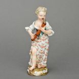 Fagottspielerin aus der Mädchenkapelle