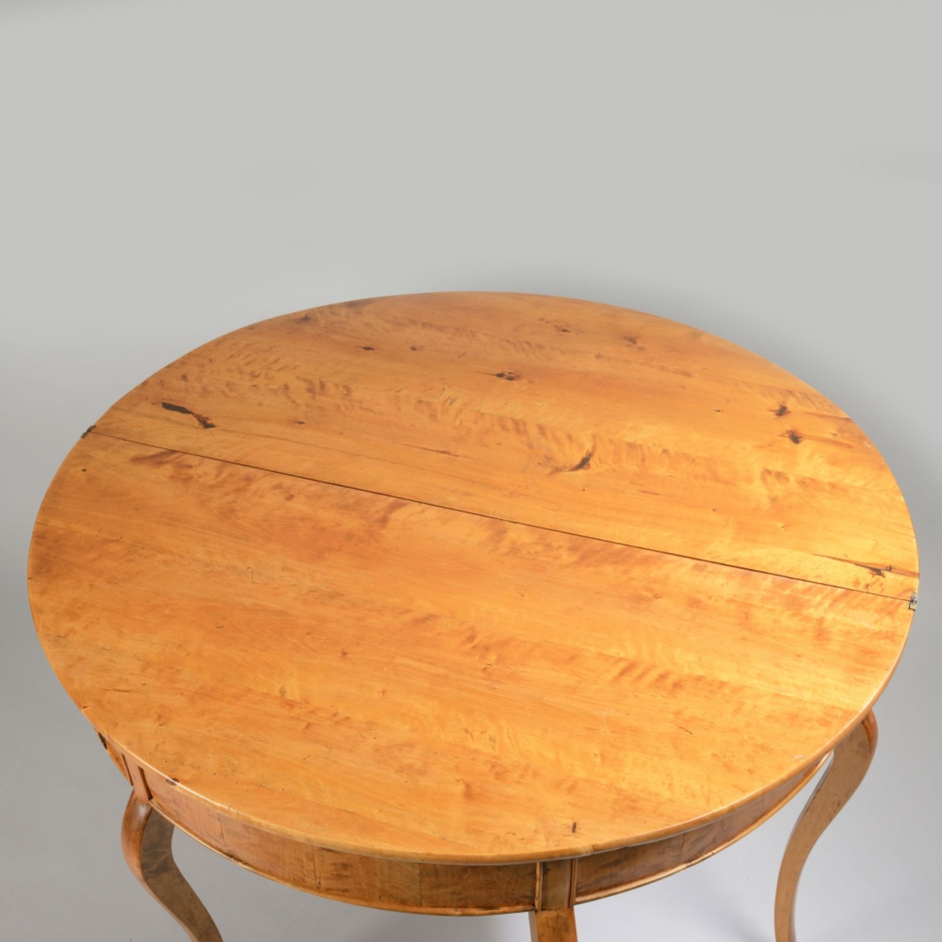 Biedermeier-Demi-lune-Tisch  - Bild 4 aus 6