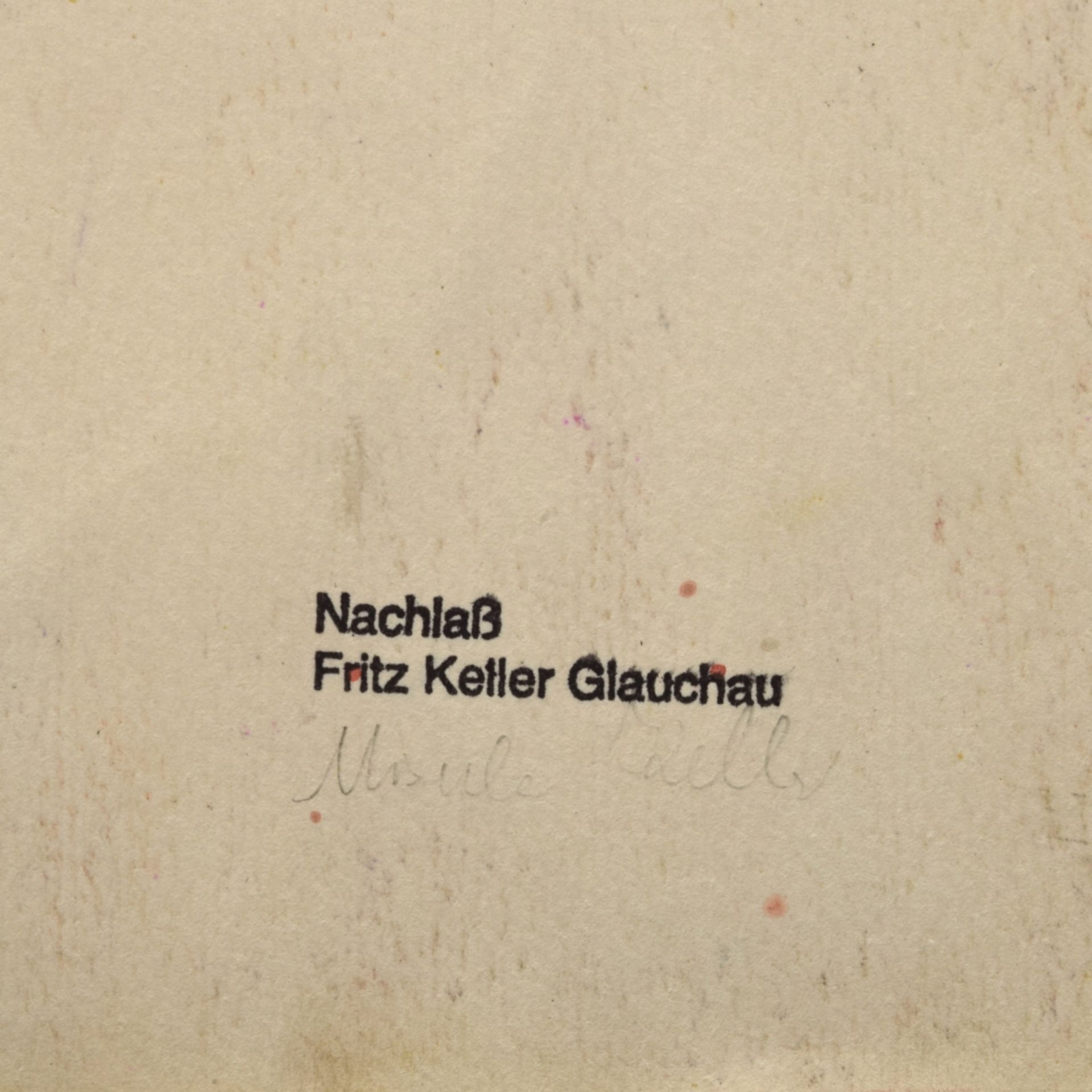 Keller, Fritz (1915 Rothenbach - 1994 Bad Berka) - Bild 2 aus 2