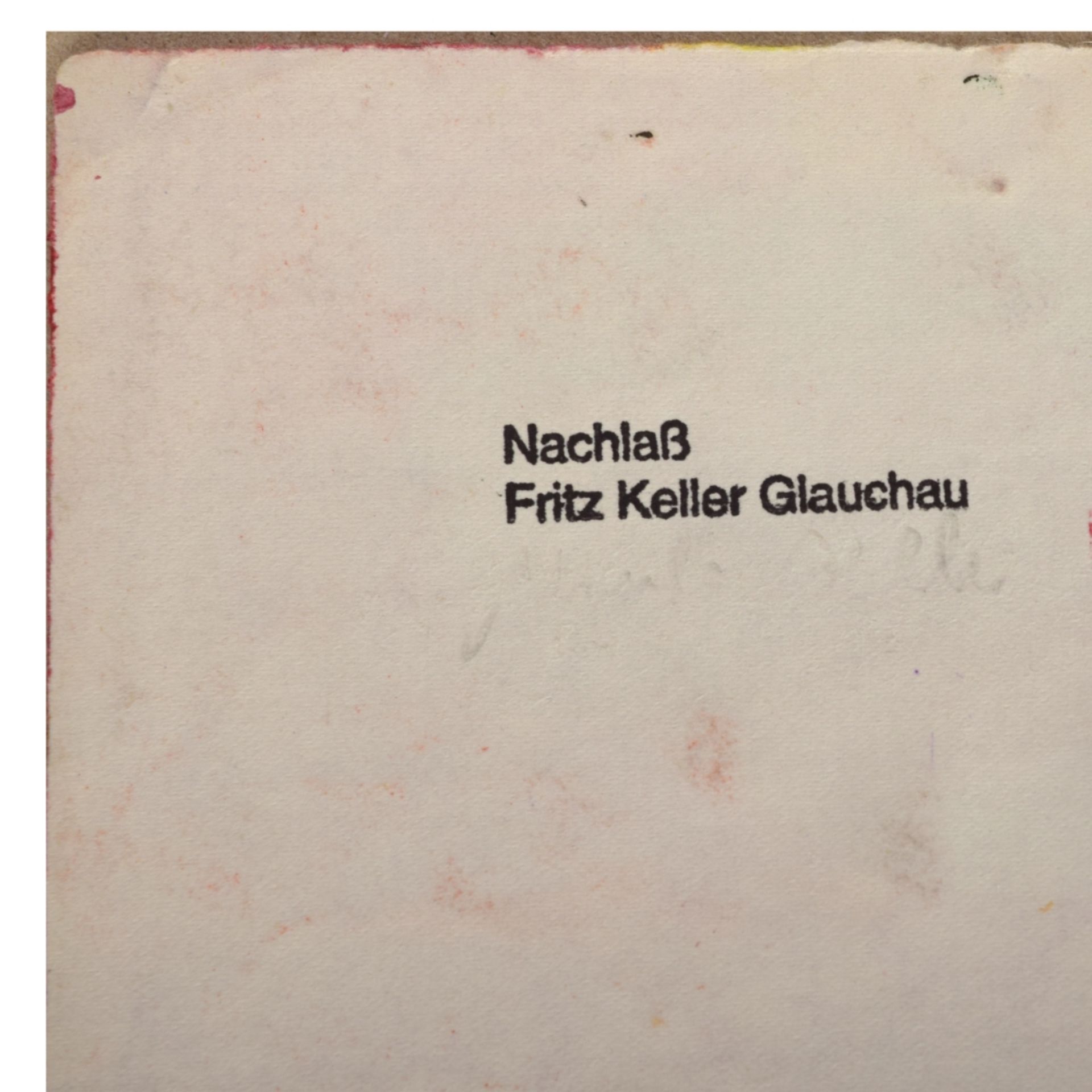 Keller, Fritz (1915 Rothenbach - 1994 Bad Berka) - Bild 2 aus 2