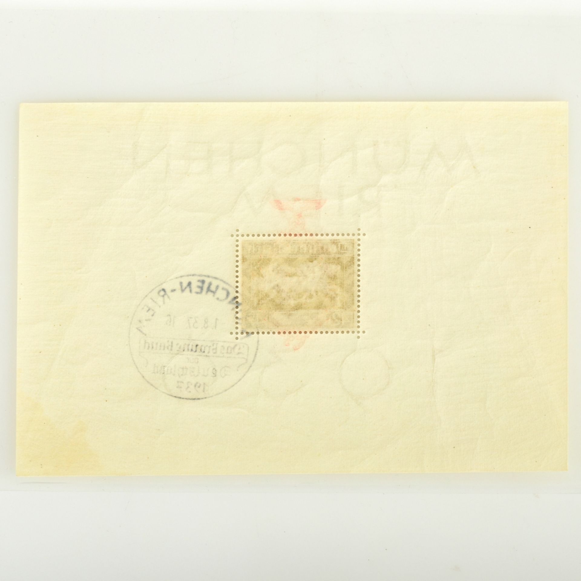 Briefmarke III. Reich - Bild 2 aus 2