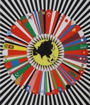 Erik Nitsche (1908 - 1998) "UN in Asia"