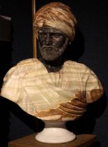 Attr. Charles Cordier, Large Orientalist Bust