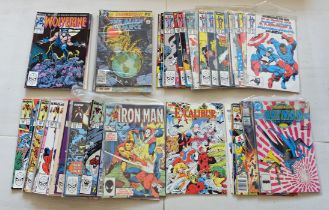 A group of over 50 comic books