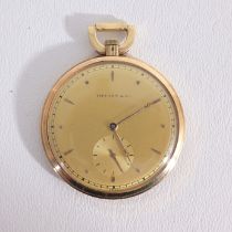 Tiffany & Co. Gold Swiss Pocket Watch