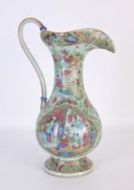 Chinese Rose Medallion Porcelain Ewer