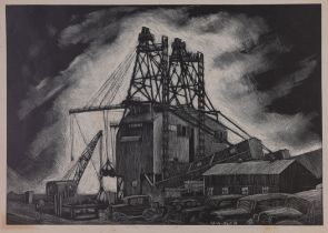 Mabel W. Jack (1899 - 1975) WPA Lithograph