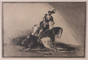 Francisco de Goya "La Tauromaquia" - Plate 10