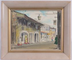 Emmett Fritz (1917 - 1995) "St. George Street" FL