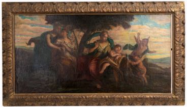 Old Master School, 18th C. Allegorical Scene