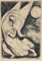 Marc Chagall (1887-1985) "Promesse A Jerusalem"