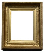 19th C. Gilt Fluted Cove French Frame