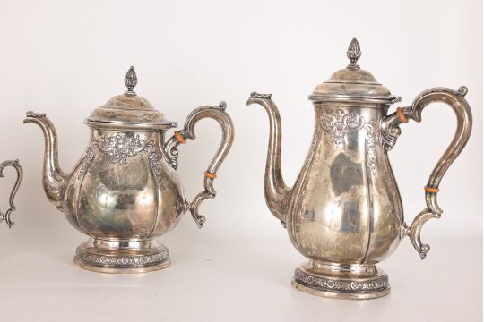 5 pc. International Sterling Silver Tea Set - Image 3 of 6