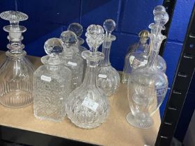 19th/20th cent. Decanters: