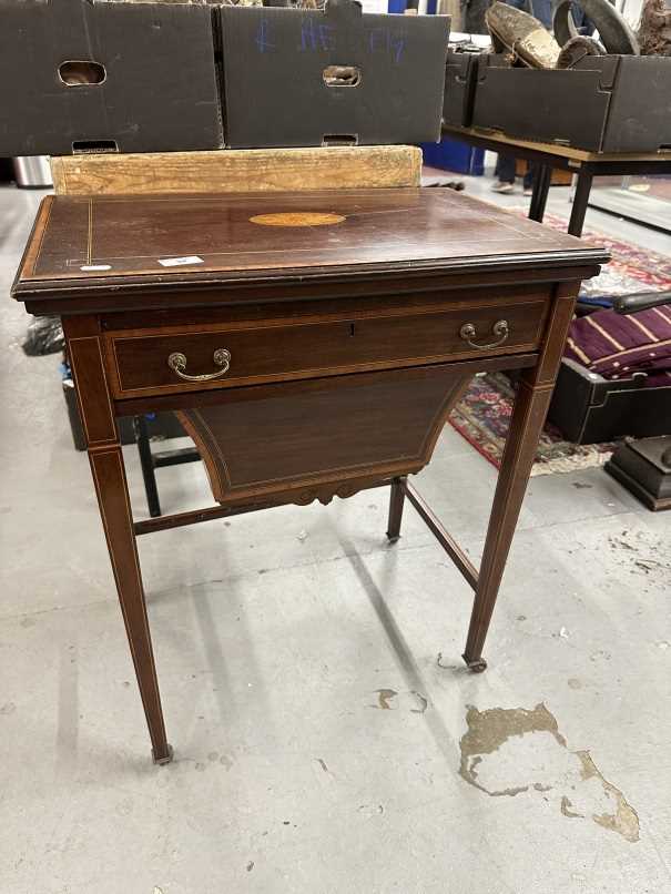 Edwardian Mahogany Games Table