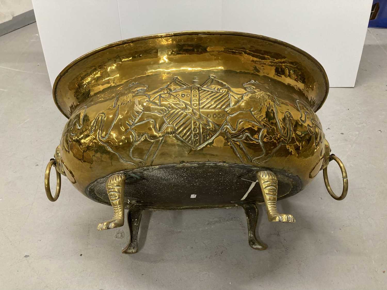 19th cent. Brass: - Image 2 of 3