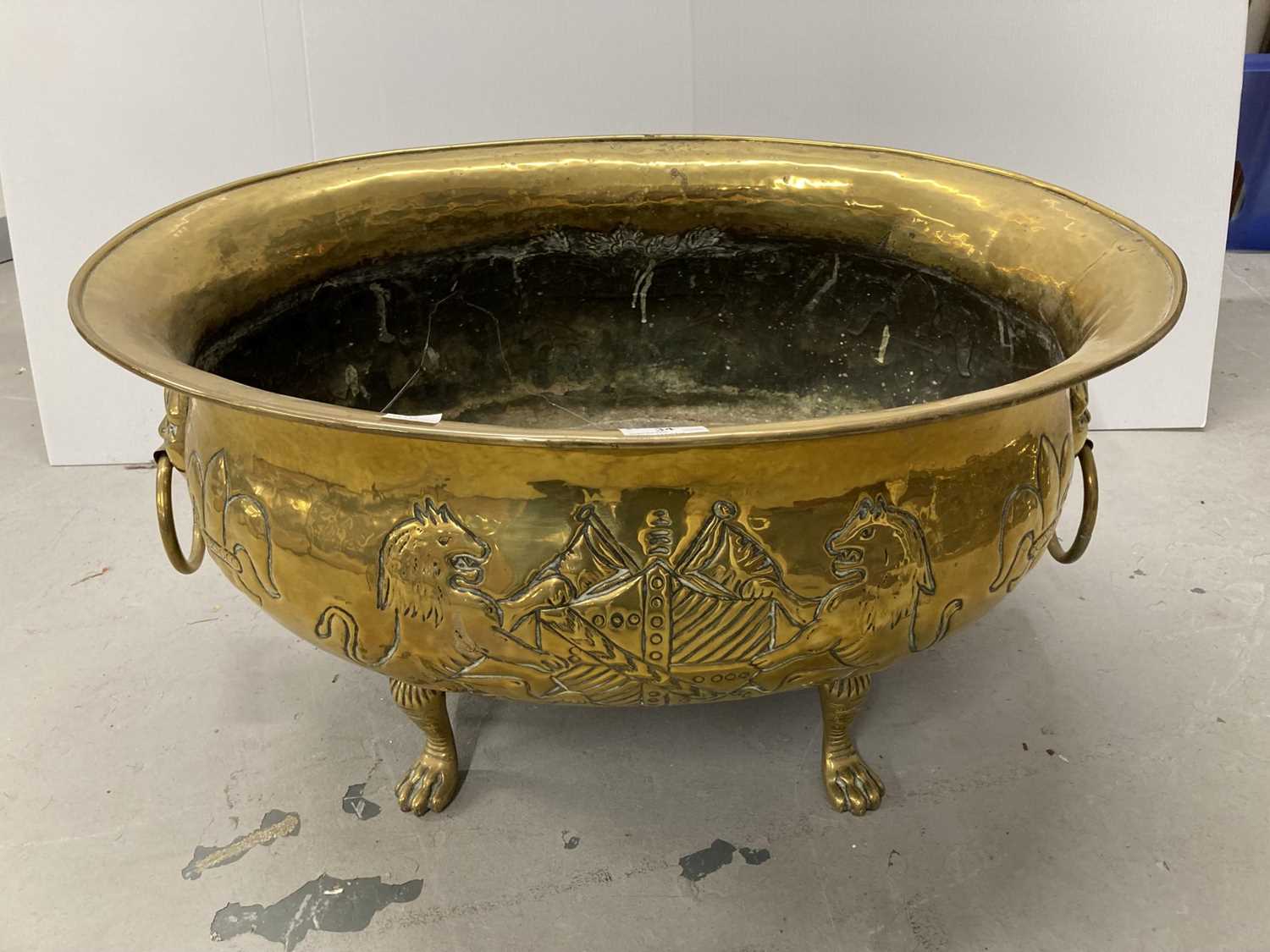 19th cent. Brass: