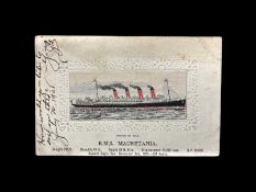 R.M.S. MAURETANIA: