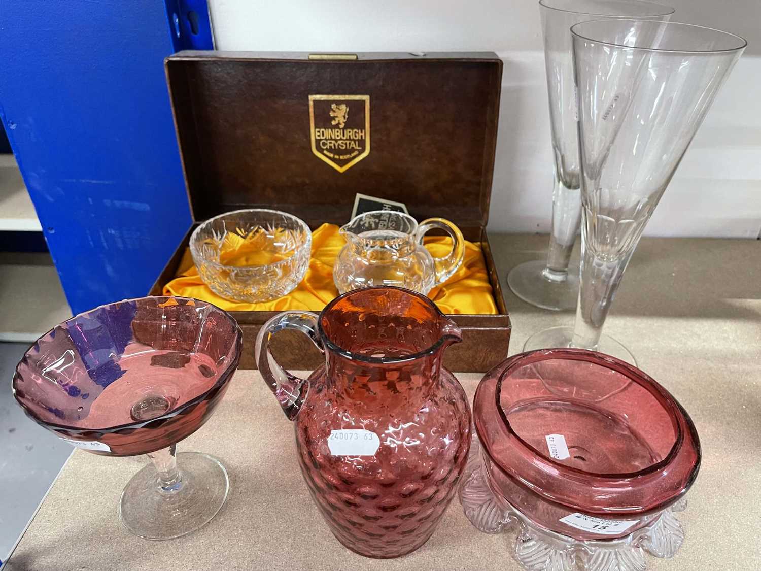 Glassware: - Image 7 of 9