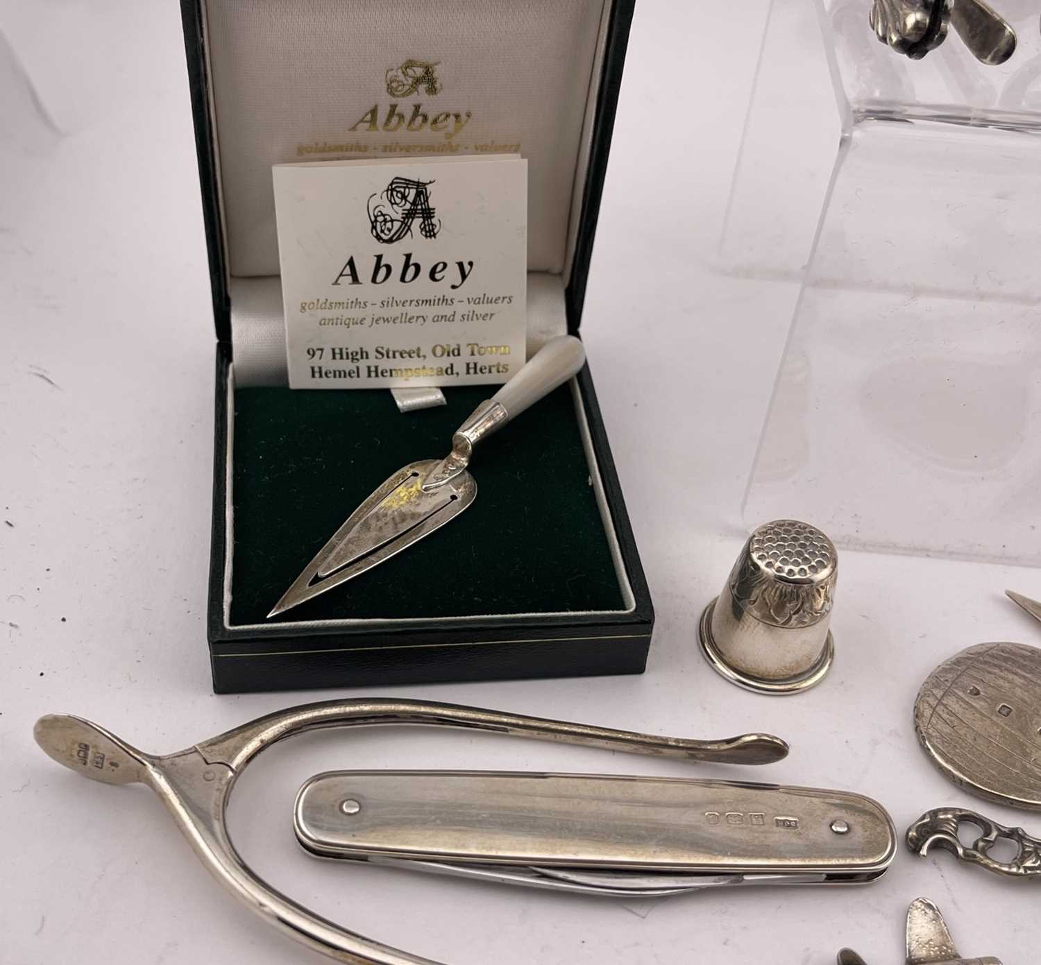 Hallmarked Silver: - Image 4 of 6