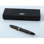 MONTBLANC Meisterstück Textmarker, MonturenMetall verg.,