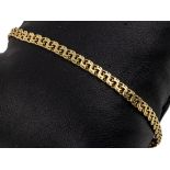 14 kt Gold Armband, GG 585/000, L. ca. 19.5cm,