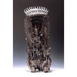 Große Skulptur des Geruda, Bali, 20. Jh., Geruda mit