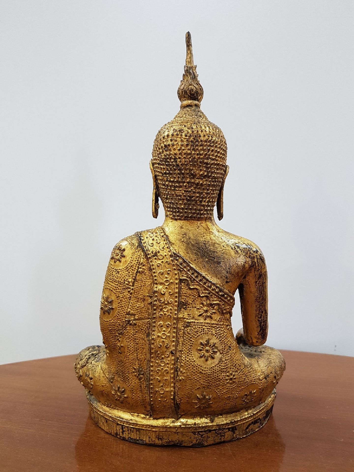 Shakyamuni Buddha, Thailand, 19. Jh., Bronze, feines - Bild 5 aus 10
