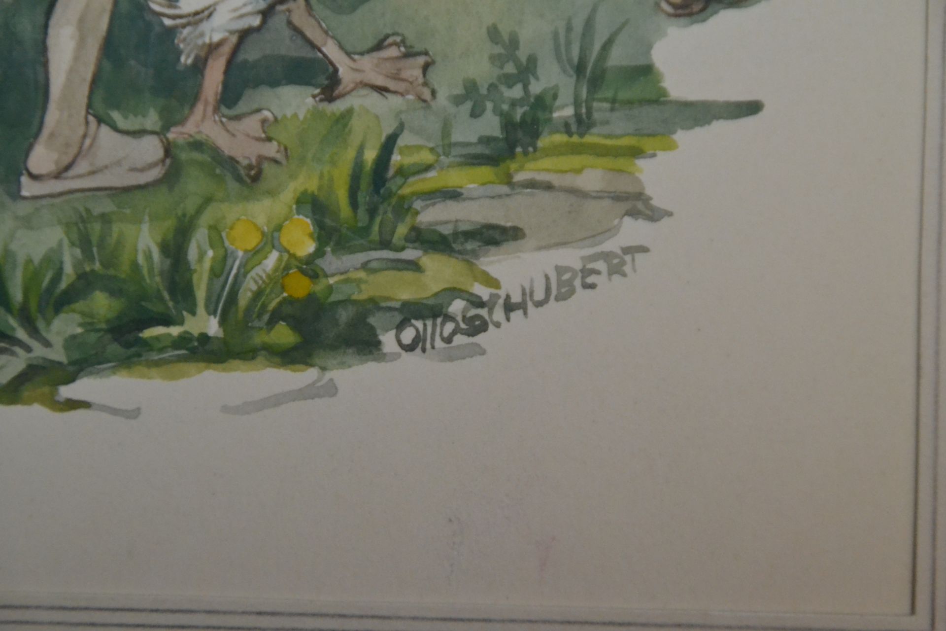 Otto Schubert, 1892-1970, Serie aus 7 Aquarellen zum - Bild 8 aus 11