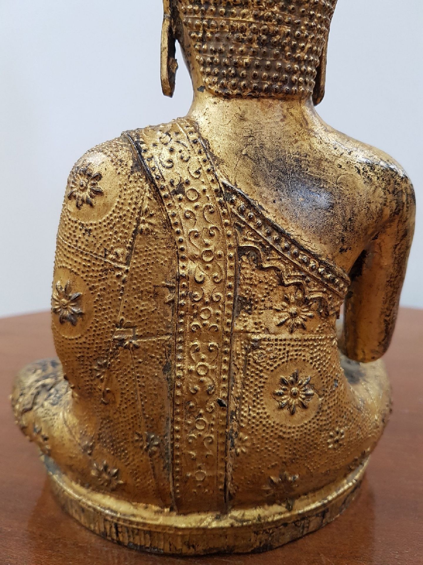 Shakyamuni Buddha, Thailand, 19. Jh., Bronze, feines - Bild 7 aus 10