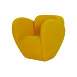 Sessel Moroso,  Modell: Size Ten by Ron Arad, gelber