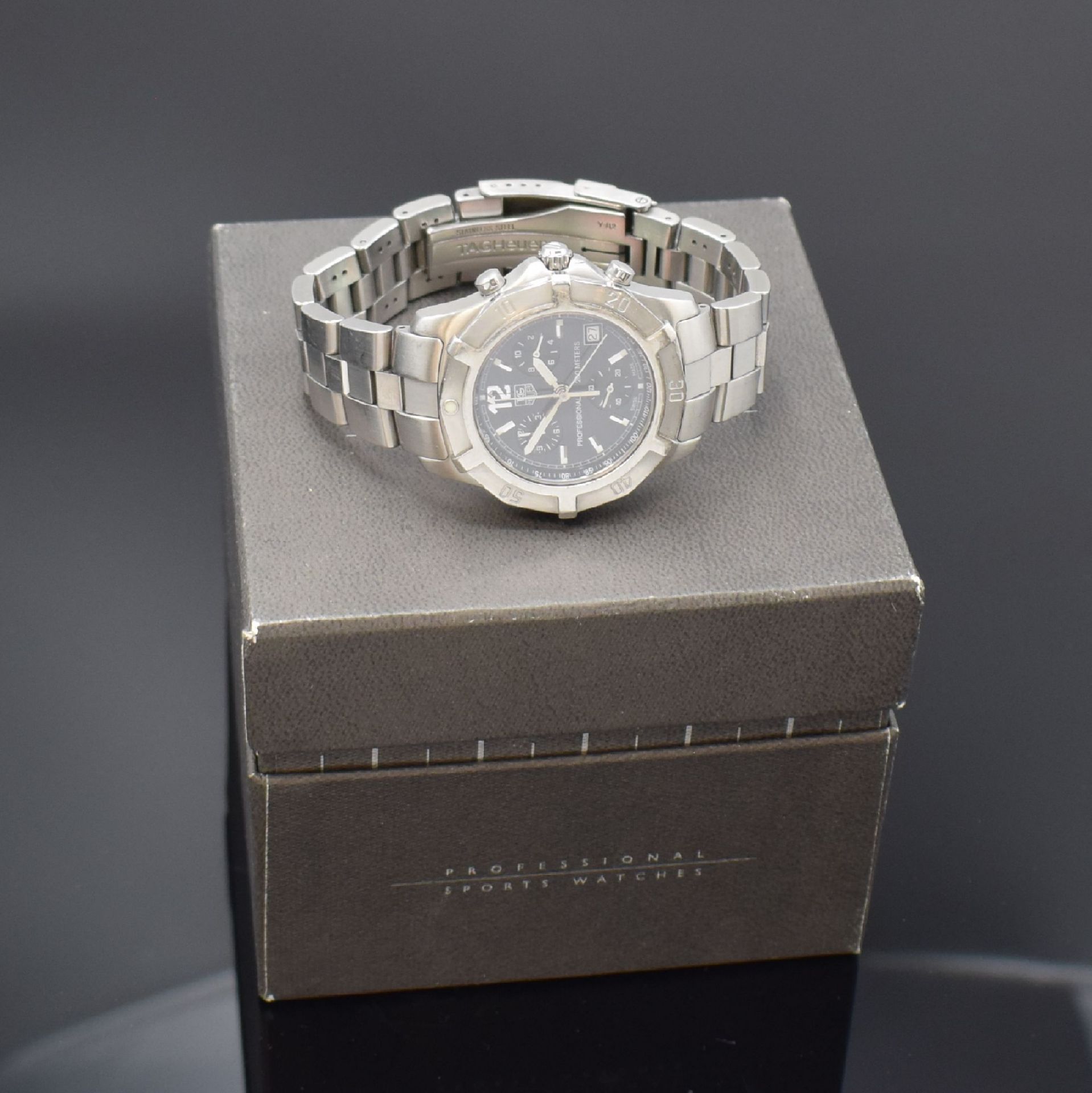 TAG HEUER Professional 2000 Herrenchronograph in Stahl - Image 6 of 6