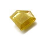 Loser Diamant , 1.09 ct nat. fancy yellow/p1, Kite Step