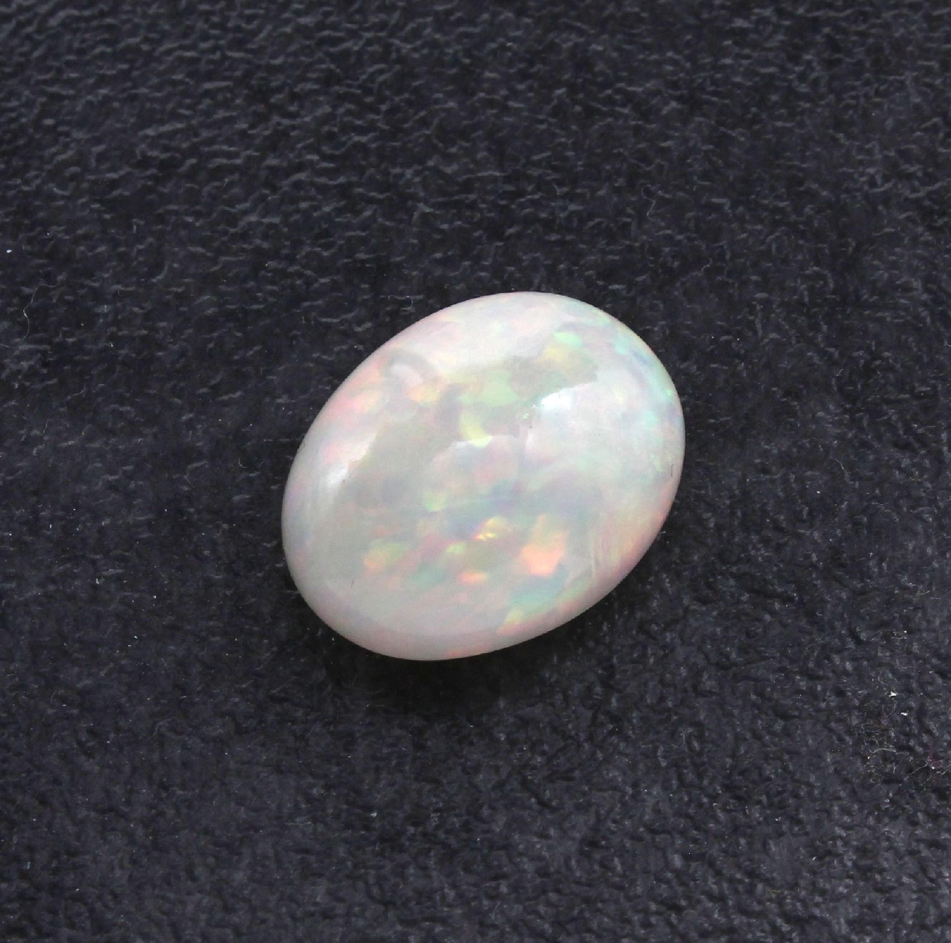 Loser Opal, ca. 10.48 ct, ovaler Cabochon, schönes - Bild 2 aus 2