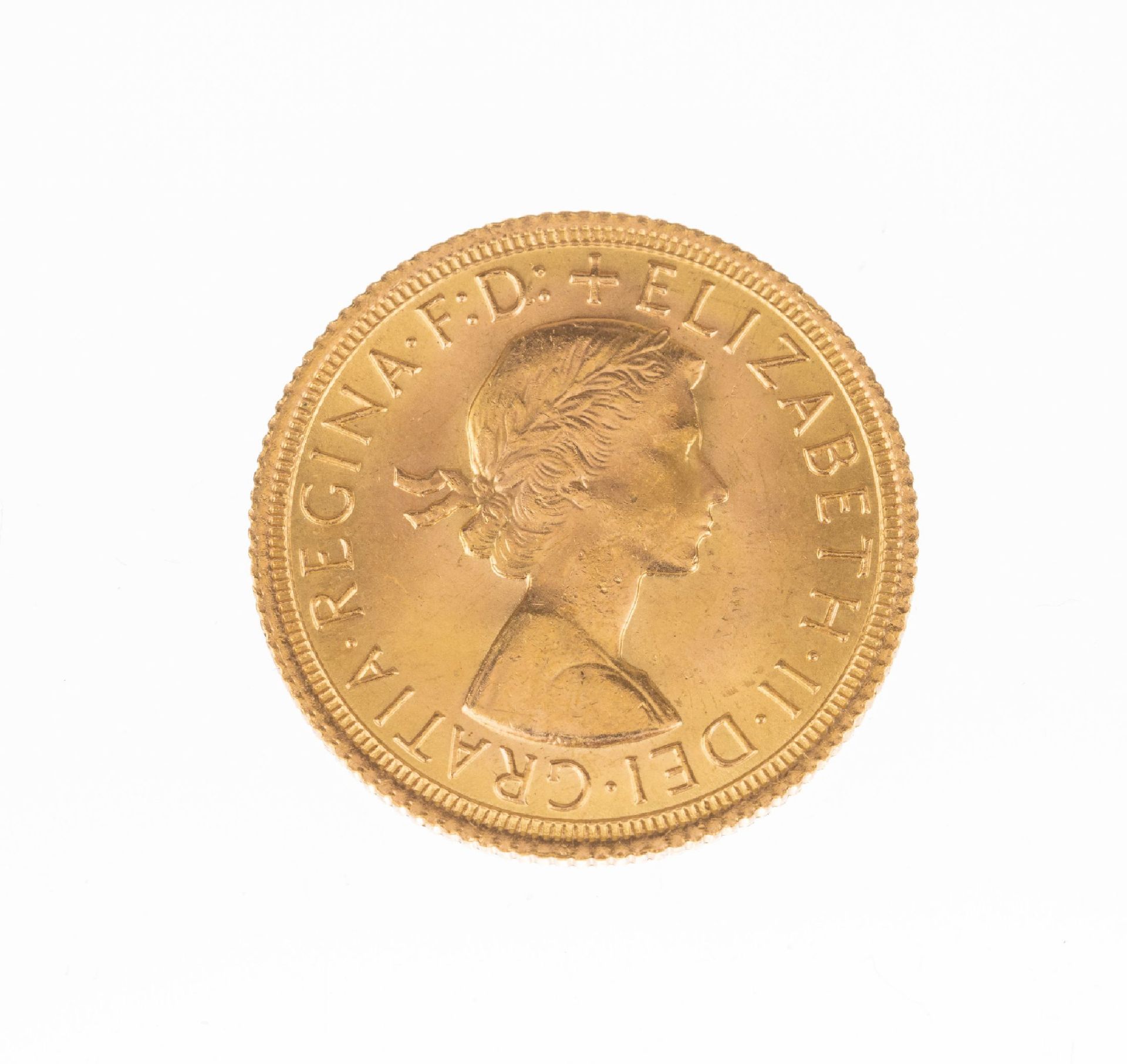 Goldmünze Sovereign, Großbritannien, 1967, Elizabeth