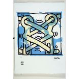 Nach Keith Haring (1958-1990), Lithographie, 'Art Attack