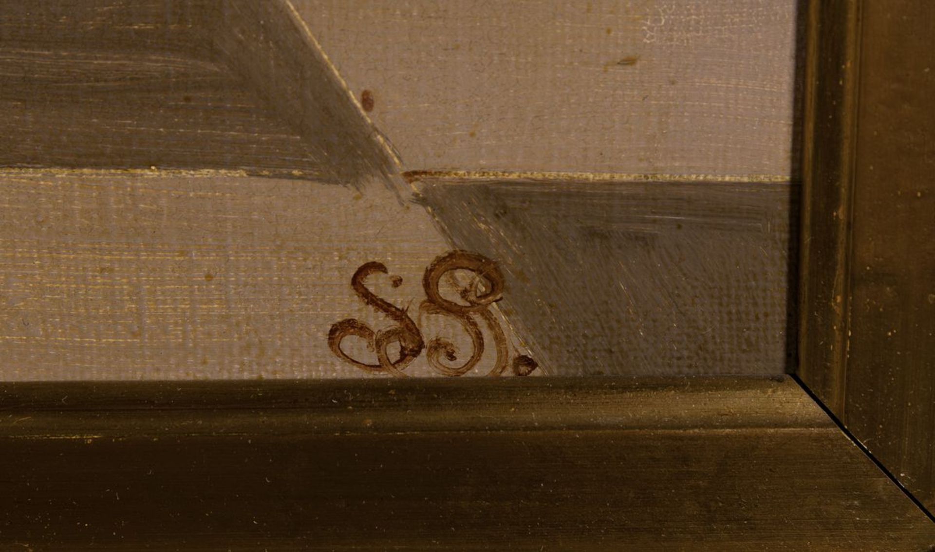 Monogrammist SR, Kopie nach Pieter de Hooch (1629-1684), - Bild 2 aus 3