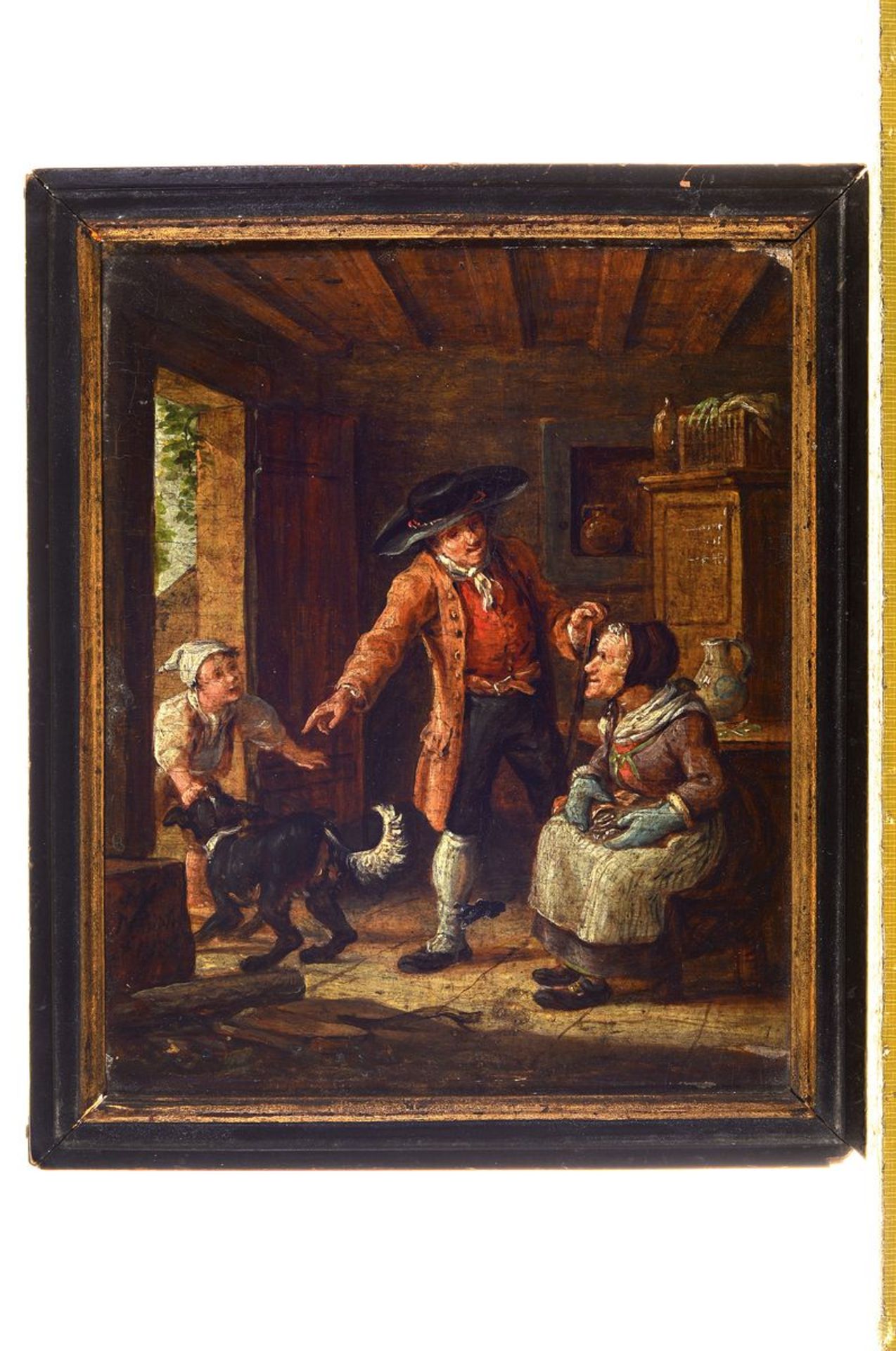 Unbekannter niederländischer Künstler, um 1820/30,  zwei - Bild 3 aus 4