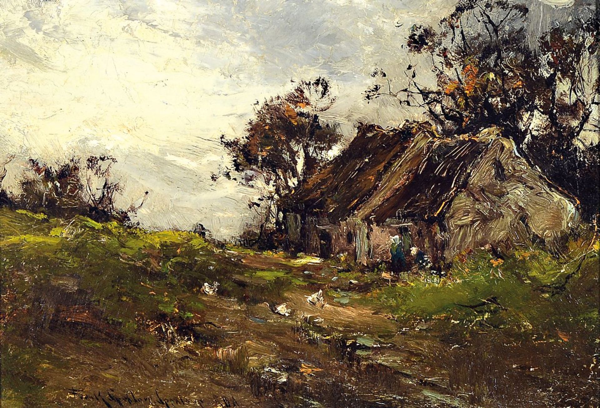 Frank Spenlove Spenlove, 1864-1933,  Landschaft mit